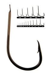 BARRACUDA 530 KISA PALA BRONZ ÇAPRAZ İĞNE NO:5/0