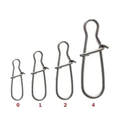 Oskar İnox Rapala Klipsi 144 Adet NO: 1