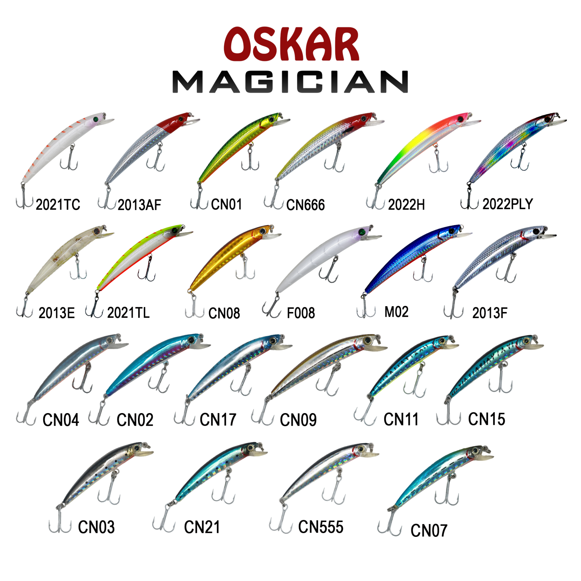 Oskar Magician 5cm Maket Balık 3gr