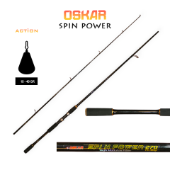 Oskar Spin Power Carbon 210cm  Olta Kamışı 15-40g