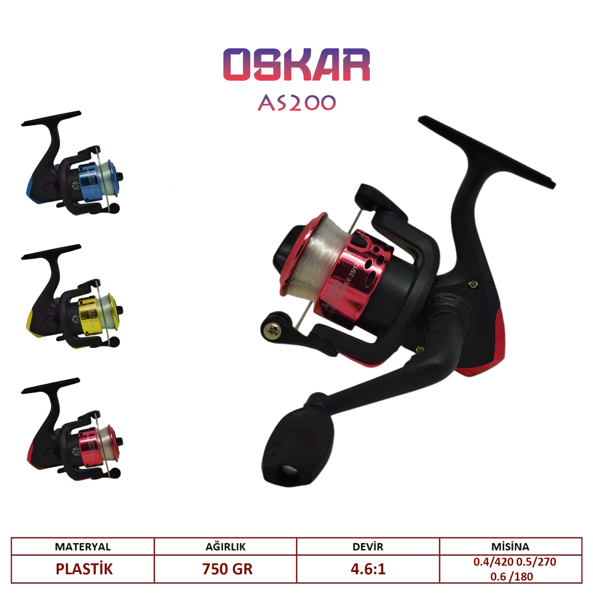 Oskar AS 200 Olta Makinesi