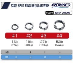 Owner 52803 Sprit Ring Regular Wire Halka