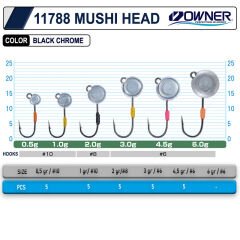 Cultiva 11788 Mushi Jig Head