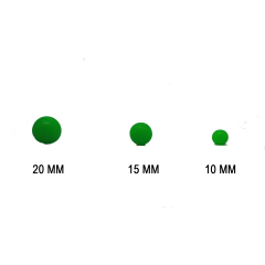 Oskar Boili Silikon Yem Kan Kokulu Yeşil (Fosforlu)