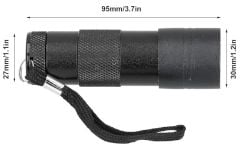 Captain 8010 UV Active Işıklı Mini El Feneri