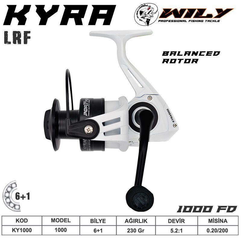 Portfish  Kyra 1000 Olta Makinası 6+1 bb