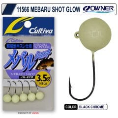 Cultiva 11566 Mebaru Shot Glow Lrf Jighead