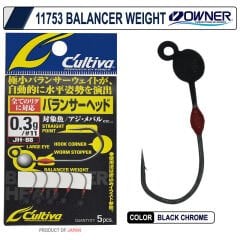 Cultiva 11753 Balancer Head Jighead