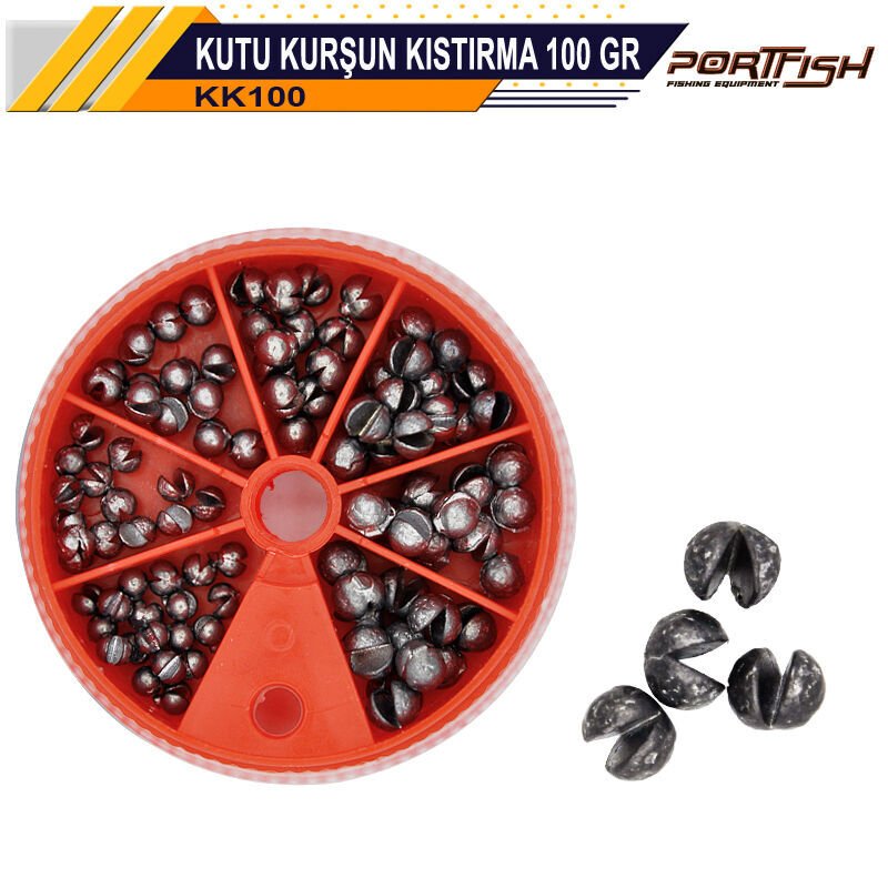 Portfish Kutu Kurşun Kistirma 100 gr