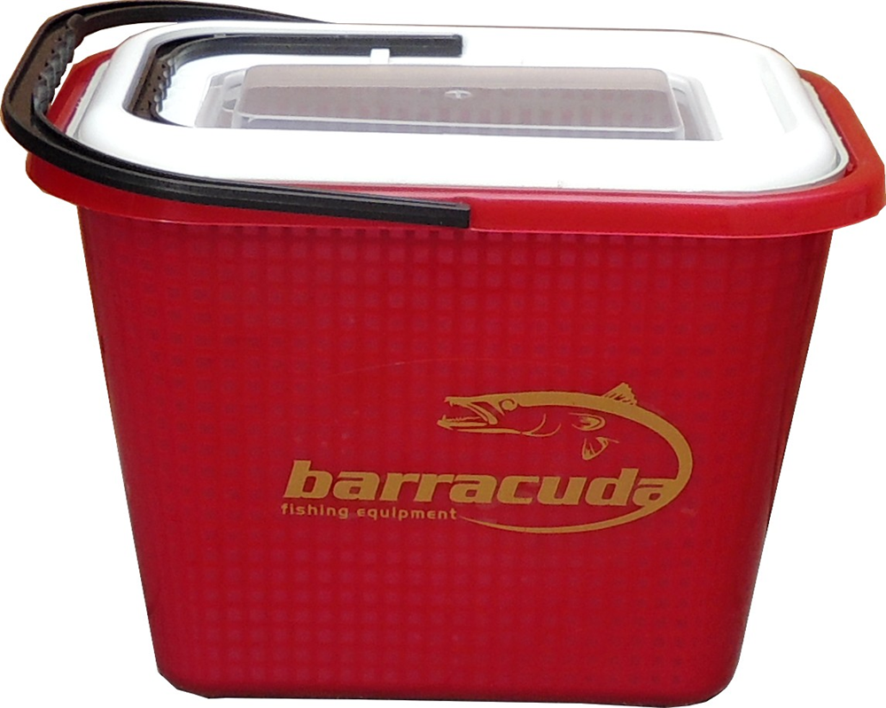 Barracuda Süzgeçli Balıkçı Kovası (Kırmızı)