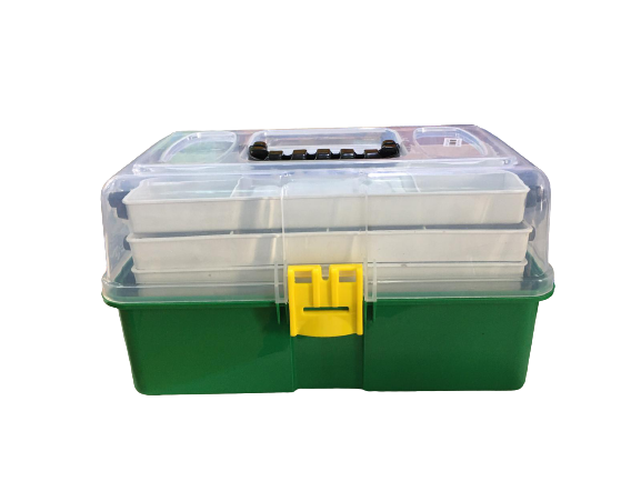 Barracuda 16'' 3 Raflı Balıkçı Takım Çantası (Yeşil)