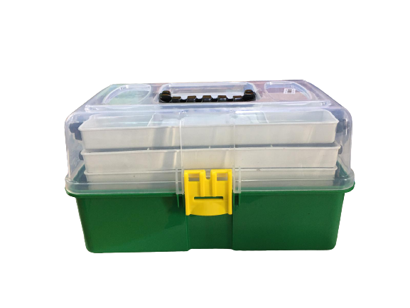 Barracuda 16'' 3 Raflı Balıkçı Takım Çantası (Yeşil)