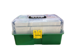 Barracuda 16'' 3 Raflı Balıkçı Takım Çantası (Yeşil)