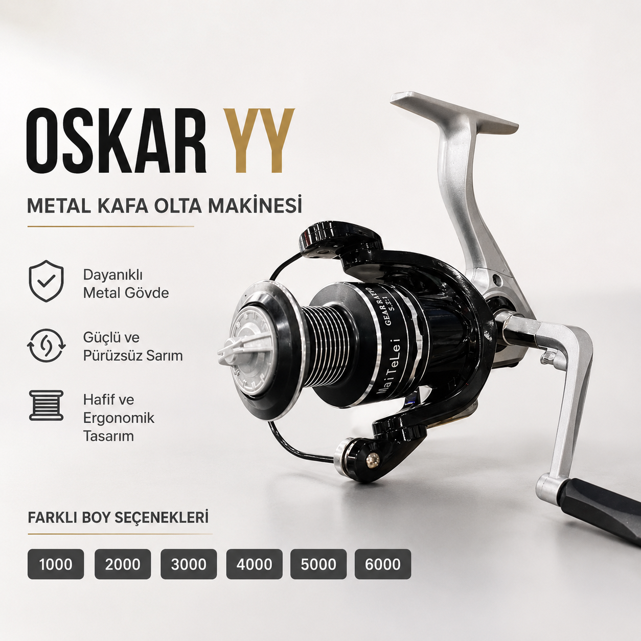 Oskar YY 7000 Metal Kafa Olta Makinesi