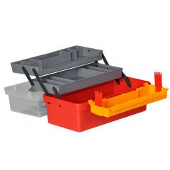 Barracuda 15'' 2 Raflı Balıkçı Takım Çantası (Siyah)