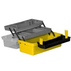 Barracuda 15'' 2 Raflı Balıkçı Takım Çantası (Sarı)