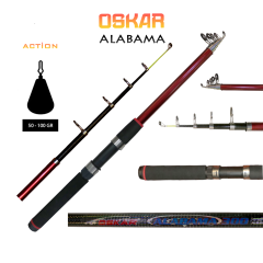 Oskar Alabama Tele Kamış 360cm