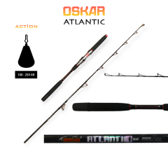 Oskar Atlantic 198cm Tekne Kamışı 100-250gr