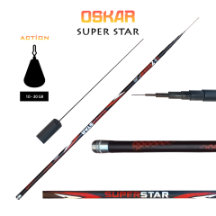 Oskar Carbon Super Star Göl Kamışı 700cm