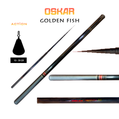 Oskar Special Gold Fish Kısa Karbon Göl Kamışı 630cm
