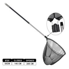 Liman Kepçe Teleskopik Yuvarlak Orta (Teke) K-201