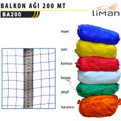BALKON AĞI 200 MT Kalın