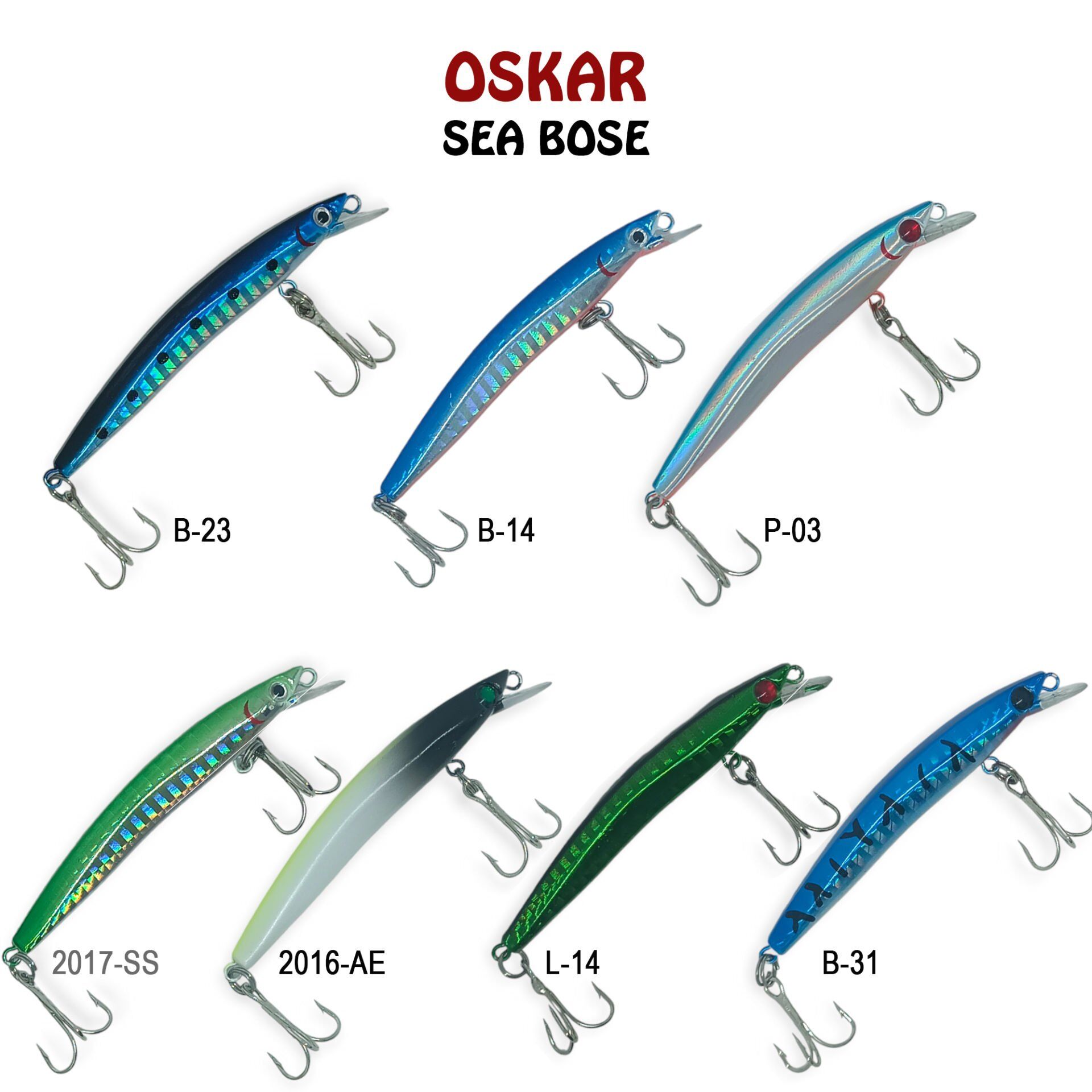 Oskar Sea Bose Maket Balık