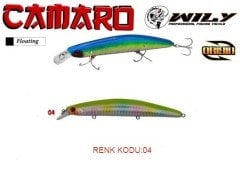WİLY CAMARO MAKET BALIK 130MM-04