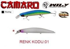 WİLY CAMARO MAKET BALIK 130MM-01