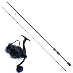 1357240- Adusta Spinno 2 Parça 240CM. Spin Kamış 5-25Gr. Atar+Spıdo-4000 Spin Makine 4+1 Bb Olta seti