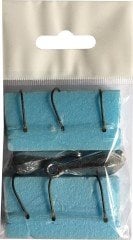 KÖPÜKTE DİP OLTASI 3 İĞNELİ(2 ADET PAKETLERDE)