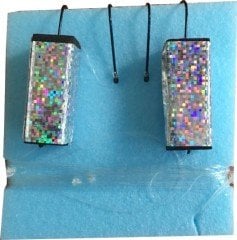 2 KÖSTEKLİ ÇİNEKOP TAKIMI SİYAH İĞNELİ