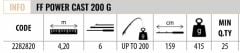 Lineaeffe 2282820 Power Cast 420cm Tele Surf Kamış UP TO 200gr  Atar