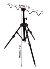 Lineaeffe 6313055 Tripod Ayarlanabilir 4lü Kamış Sehpası 80cm