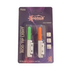 Captain 7111 Pilli ve Aparatlı Fosfor 2li SET 4.5x39mm