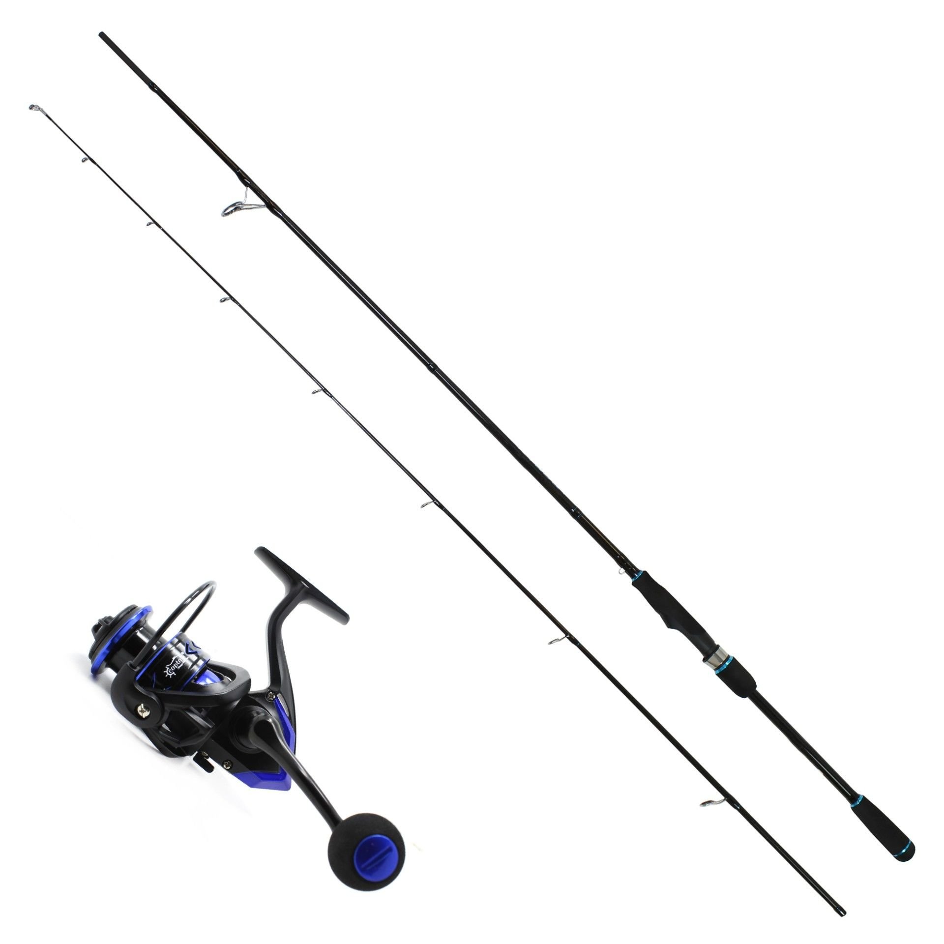 1356240- Aegean 2 Parça 240CM. Spin Kamış 8-38GR ATAR+SPIDO-4000 Spin Makine 4+1 Bb Oltaseti
