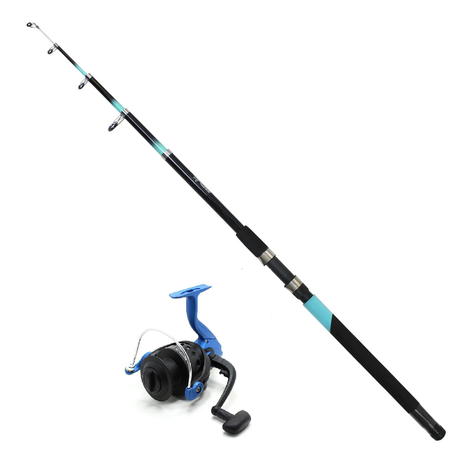 1735- Grande 350CM. Teleskopik Kamış 70-150GR Atar+Mondial 6000 Olta Makinesi 3 Bb Misinalı