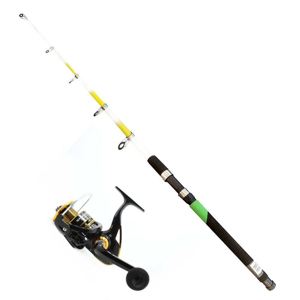 1721 Eagle 270cm. Teleskopik Kamış 70-150gr Atar+Magma-6000 Olta Makinesi 3+1 BB