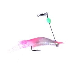 5226 Fosforlu Glow Silikon Karides 8cm.