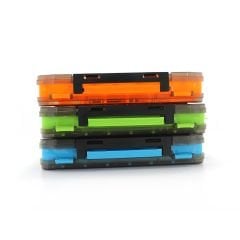 Barracuda Çift Taraflı Küçük Sahte Balık Kutusu 14 Gözlü