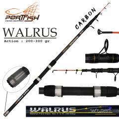 Portfish Walrus Teleskopik Tekne Kamışı 100-200 gr