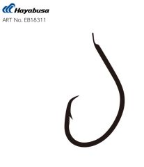 Hayabusa HMUT 183 Circle Dövme Olta İğnesi 15'li Paket Nikel