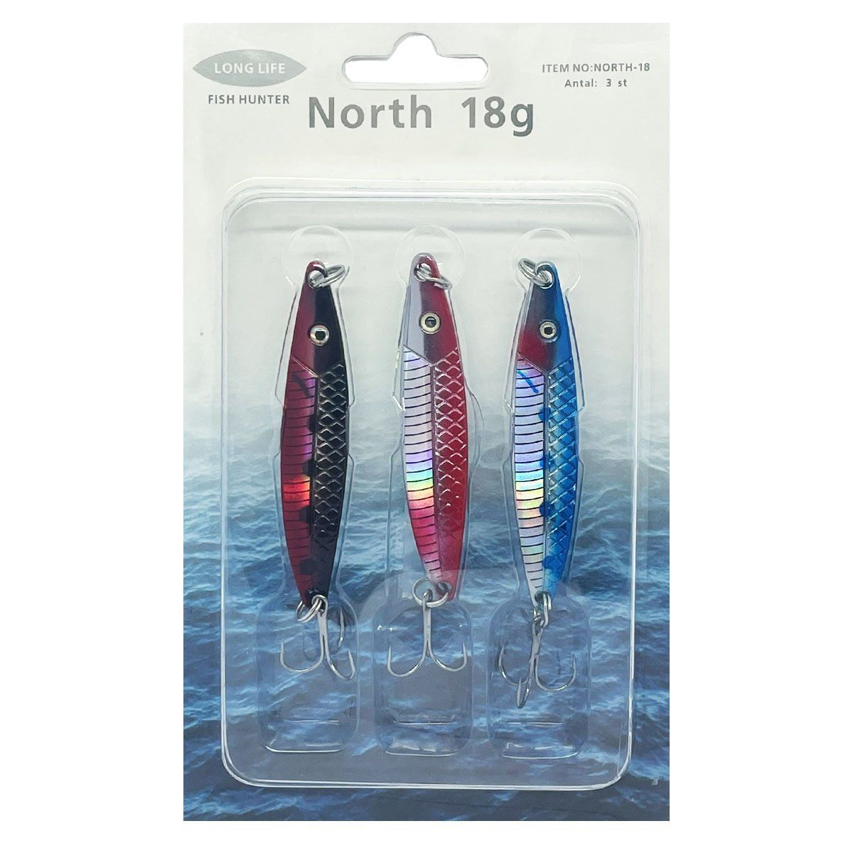 Long Life North 3lü Kaşık Seti 18gr