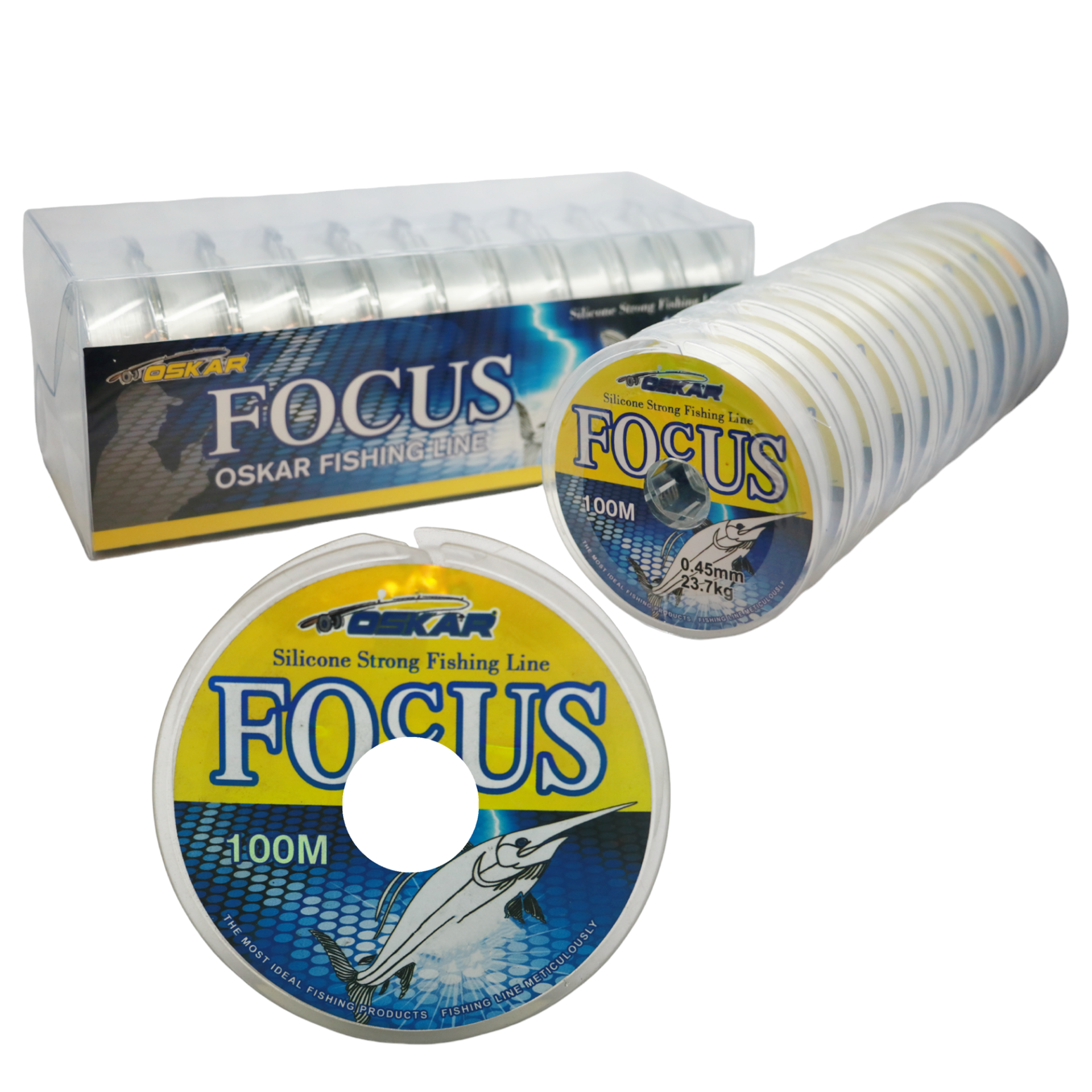 Oskar Focus Makara Misina 100 MT 0.15 MM