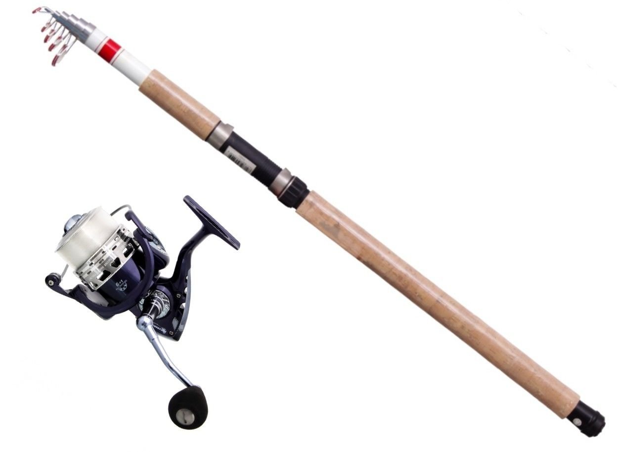 13200390 Teleskopik Karbon Kamış ve Makina Olta Seti 390Cm.