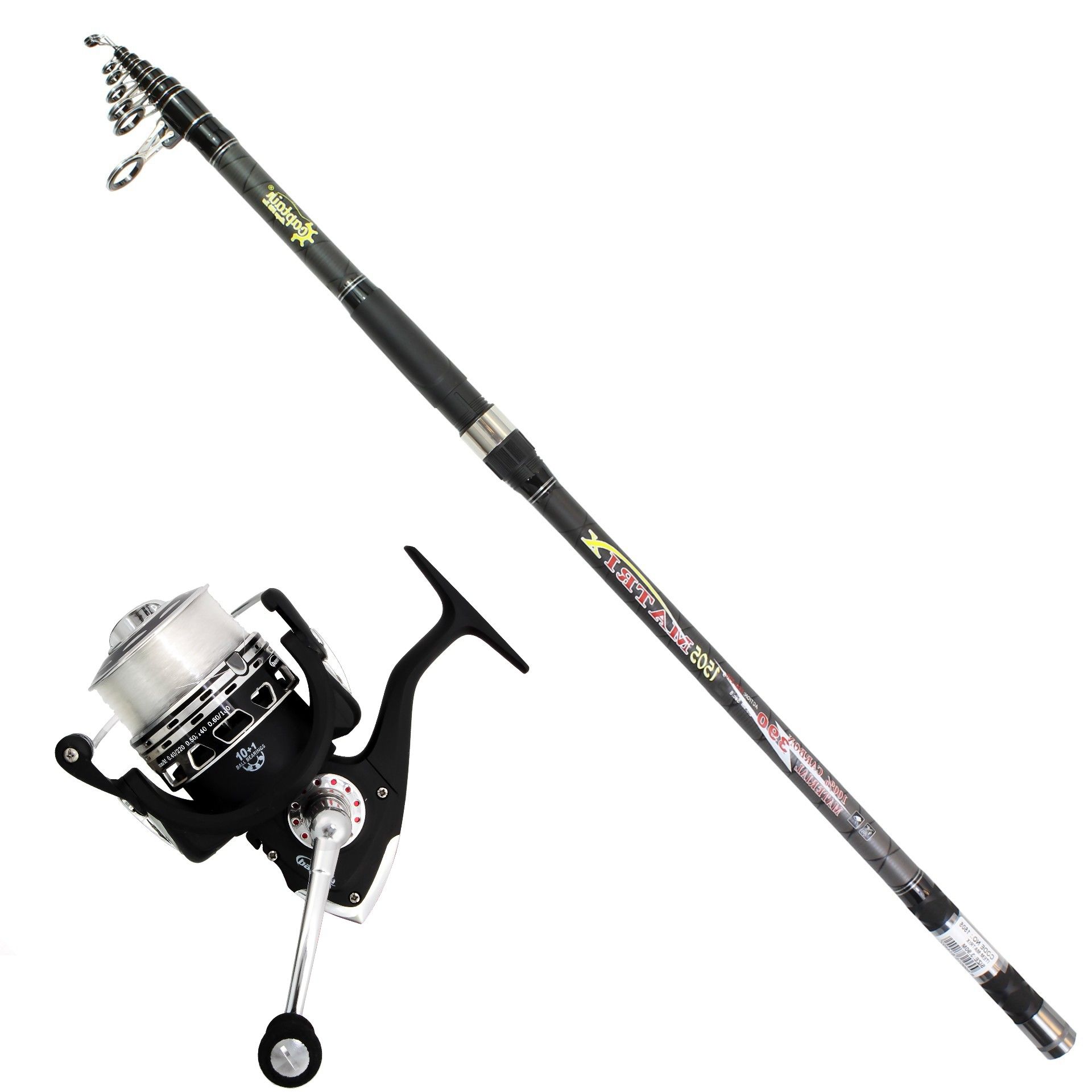 1505500 Tele Surf 500Cm. Surf Kamış ve Makina Olta Seti - Murat