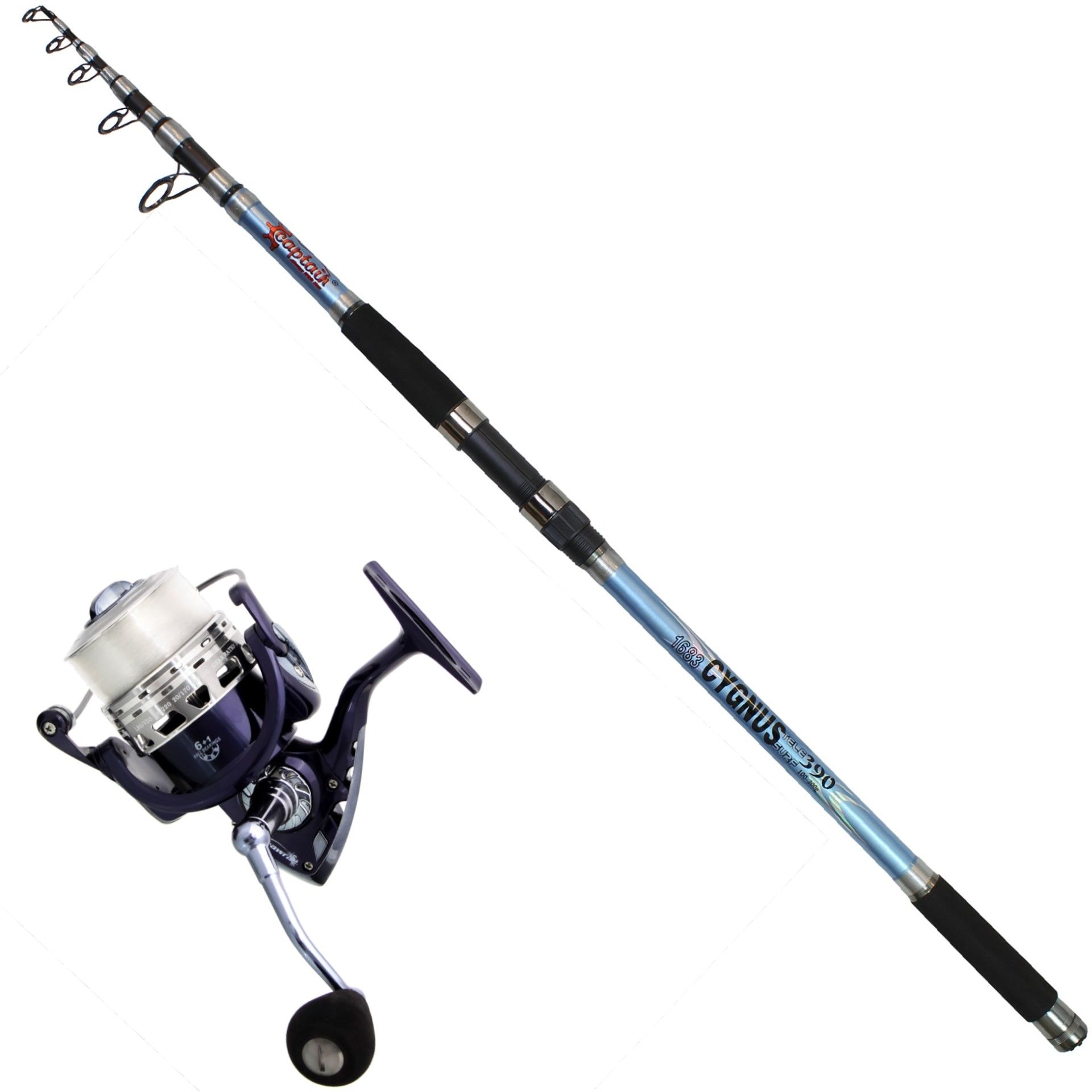 1683391 Tele Surf Kamış ve Makina Olta Seti 390CM.