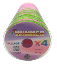 Barracuda WİNNER 4X İP MİSİNA 100MT (EBRULİ RENK)