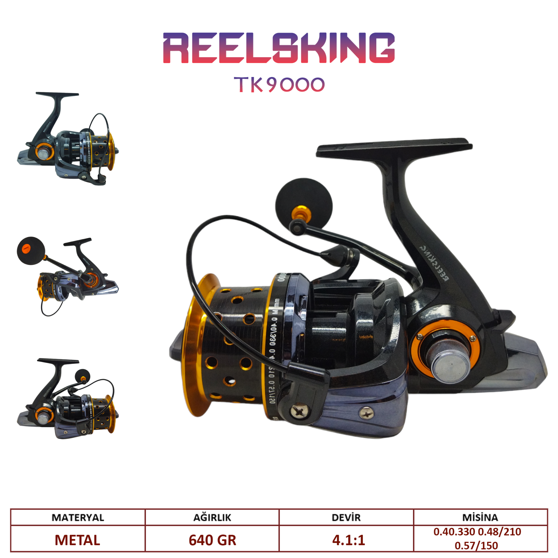 Oskar TK 9000 Olta Makinesi 14+1