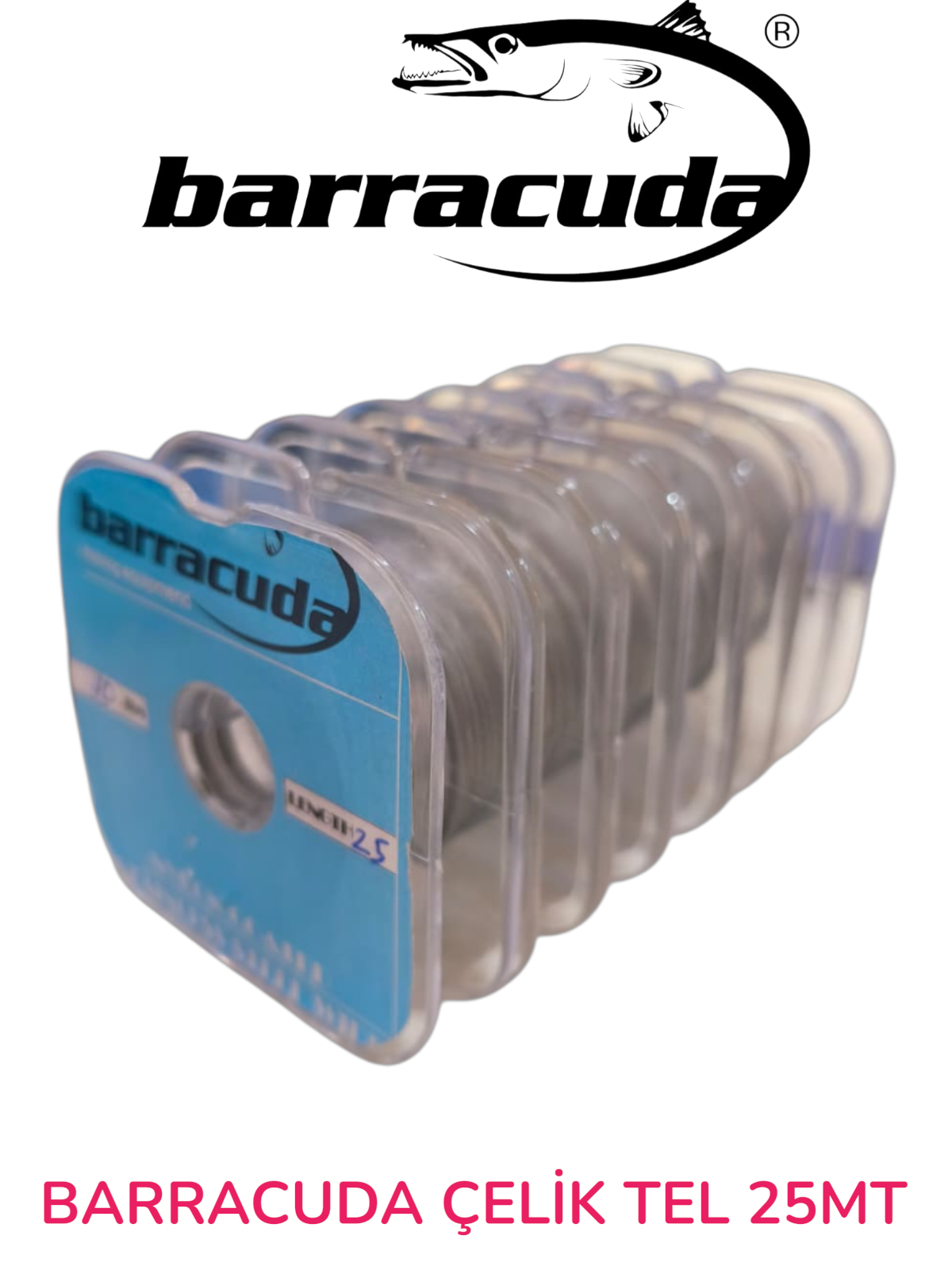 BARRACUDA ÇELİK TEL MAKARA 25MT